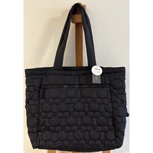 NWT Disney Vera Bradley Tote Bag Mickey Mouse Moonless Night Quilted Mouse Ears